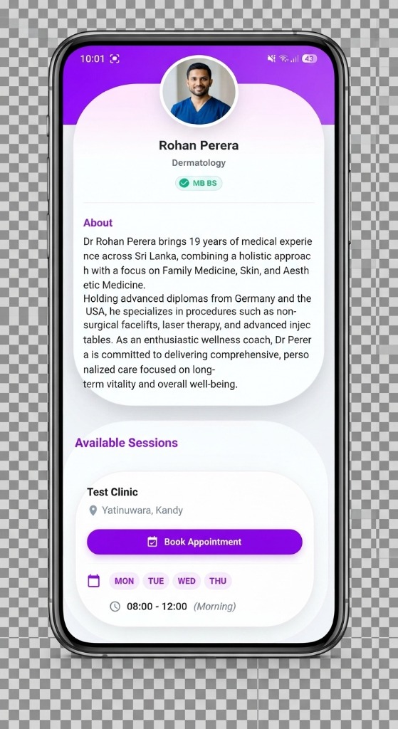 Dr. Rohan Perera - Dermatology, Kandy - Practice 121 Public Profile